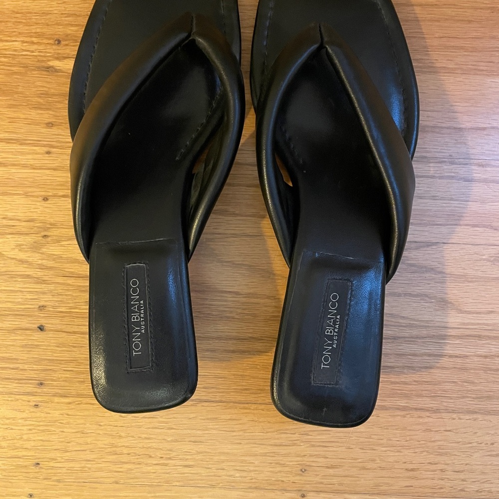 Tony Bianco Black Women's Sandals